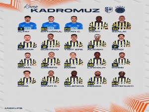 Fenerbahçe'nin AEK Larnaca maçı kamp kadrosu belli oldu