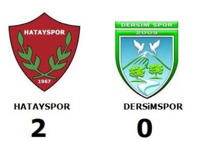 Hatayspor: 2 Dersimspor: 0