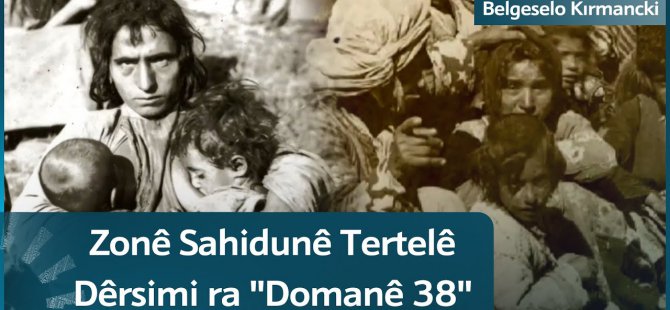 "Domanê 38" belgeseli Dersim'de gösterilecek