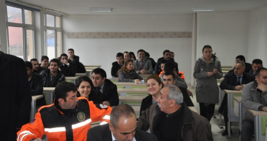 Temel İlkyardım Eğitimi Sınavı Yapıldı