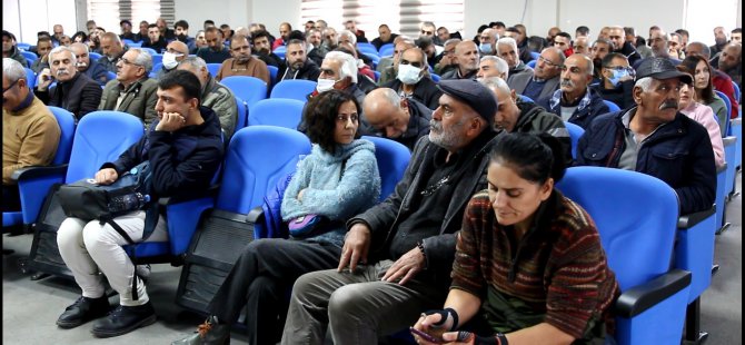 Dersim'de halk toplantısı yapıldı