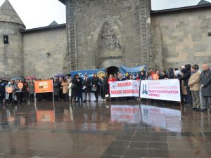 Erzurum’da 25 Kasım Kadına Yönelik Şiddete Karşı Uluslararası Mücadele Günü etkinlikleri