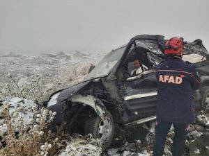 Kars’ta trafik kazası: 3 yaralı