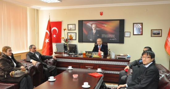 Can Tunceliler Otobüs Firması ve Tunceli Cem Evinden Rektöre Ziyaret