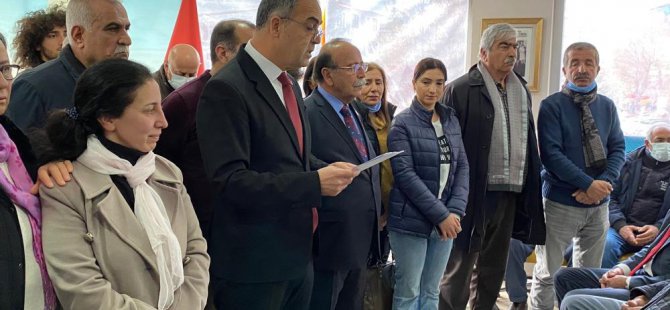 CHP Tunceli İl Başkanı Ali Mustafa Çelik istifa etti