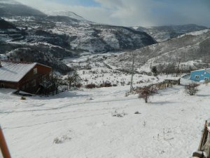 Posof beyaza büründü