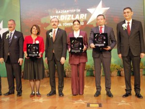 Gaziantep'in yıldızları ödül töreni