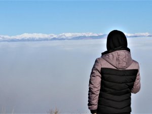 Elazığ ve Keban Baraj Gölü sis denizinde kayboldu