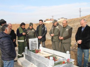 Orman Bölge Müdürlüğü, kimsesizler mezarlığına gömülen kızın mezarına ağaç dikti