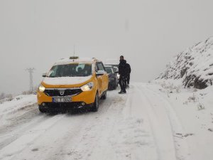 Yüksek kesimlerde kar etkili olmaya başladı