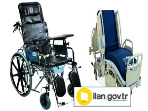 Tekerlekli sandalye ve engelli yatağı alınacaktır