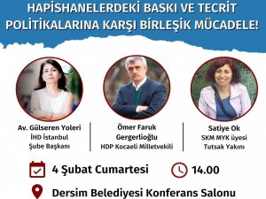 Dersim’de  panel