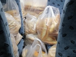 Pertek'ten deprem bölgesine günde 10 bin ekmek