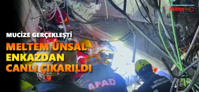 114 saat sonra enkazdan canlı çıkardılar