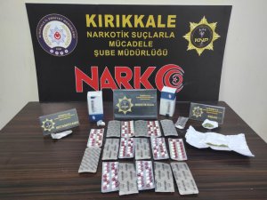 Kırıkkale'de uyuşturucu madde ticaretine 2 tutuklama