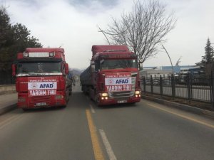 Deprem bölgesine su desteği