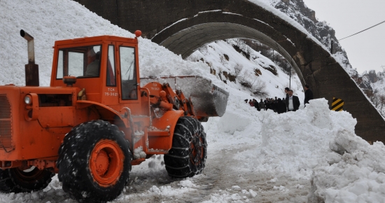Tunceli'de 260 Köy Yolu Ulaşıma Kapandı
