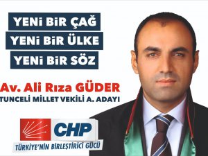 Av. Ali Rıza Güder milletvekilliği aday adaylığını açıklayacak