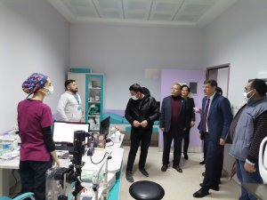 Milletvekili Şaroğlu’ndan sağlık emekçilerine ziyaret