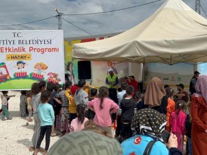 Yakutiye Belediyesi’nden Hatay’da 'Çocuk Etkinlik Programı'