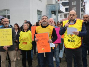 BES’ten eylem: SGK emekçilerinin hakları gasp ediliyor
