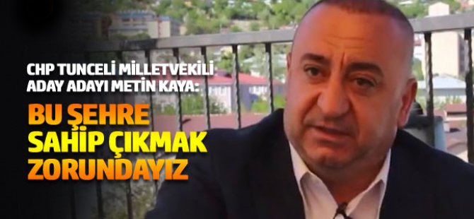 Milletvekili aday adayı Kaya: Biz herkese omuz hizasından bakan bir anlayıştan geliyoruz