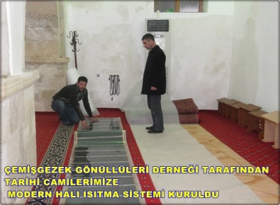 Çemişgezek’te Camilere Isıtma Sistemi Kuruldu