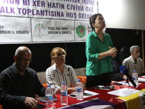 HDP, Yeşil Sol Parti ve DBP Dersim’de halk toplantısı gerçekleştirdi