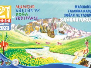 21. Munzur Kültür ve Doğa Festivali programı açıklandı