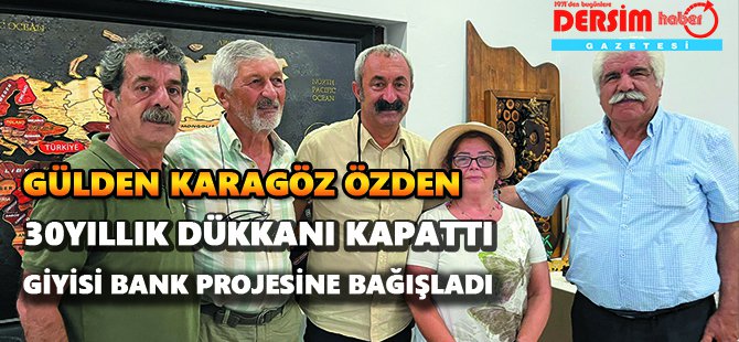 30 yıllık dükkanı kapattı, gelinlikleri belediyeye bağışladı