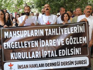 İHD Dersim Şubesi: Tahliye şartları oluşan mahpusların bir an önce tahliye edilmelidir