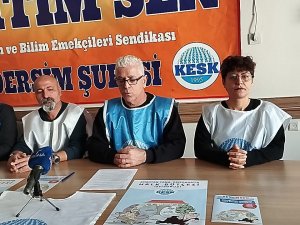 KESK Dersim: Kölelik uygulamalarına son verilsin