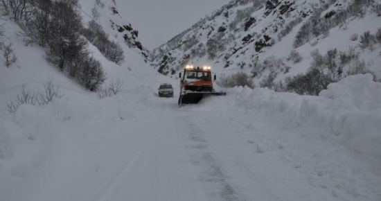 Tunceli'de 131 Köy Yolu Ulaşıma Kapalı