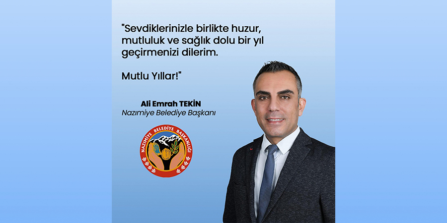 Ali Emrah Tekin’den yeni yıl mesajı