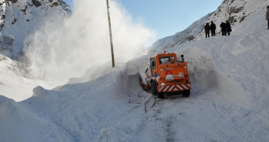 Tunceli'de 70 Köy Yolu Ulaşıma Kapalı