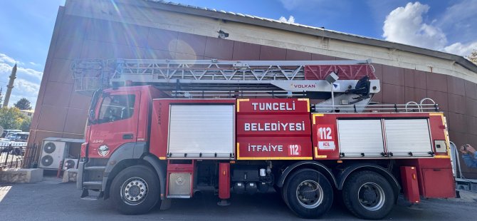 Dersim'de itfaiye alarmı: Araçlar arızalı, ekip eksik, kent risk altında!