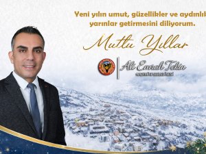 Nazımiye Belediye Başkanı Ali Emrah Tekin'den Yeni Yıl Mesajı