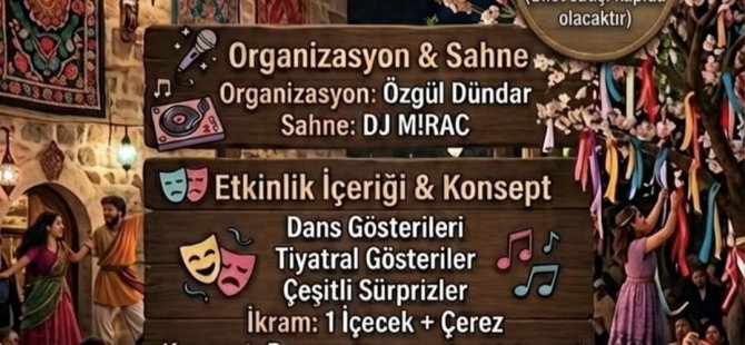 Hıdırellez Bahar Şenliği 2 Coşkusu Tunceli'de Yaşanacak!