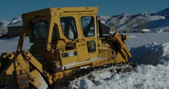 Tunceli’de 270 köy yolu kapalı