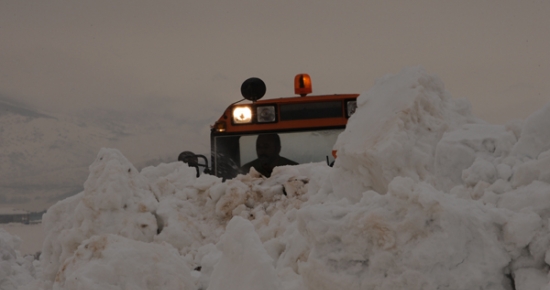 Tunceli'de, 21 Köy Yolu Ulaşıma Kapalı