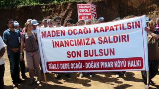 Büklü Dedeler’de Maden Ocağı Kapatıldı