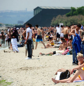 İstanbul'da deniz zamanı GALERİ