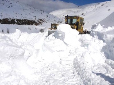 Tunceli'de, 85 Köy Yolu Ulaşıma Kapalı