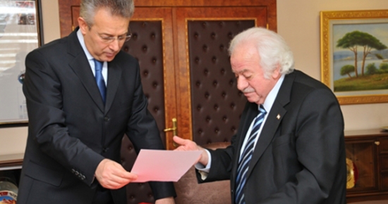 Işıkara, Vali Mustafa Taşkesen’i Ziyaret Etti