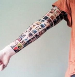 152 arkadaşının resmini dövme yaptırdı - VİDEO