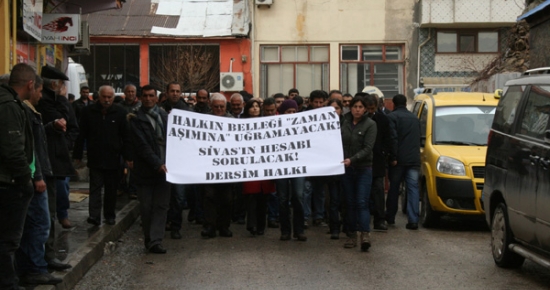 Sivas Davasının Zaman Aşımı Protesto Edildi