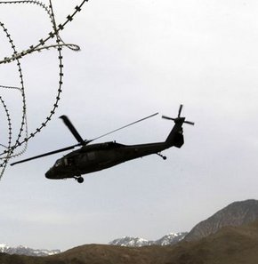 Afganistan'da helikopter kazası