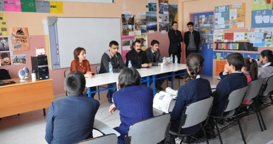 Ovacık’ta öğrencilere mesleki eğitim tanıtımı
