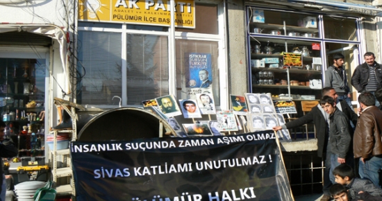 Pülümür’de Zamanaşımı Kararı Protesto Edildi