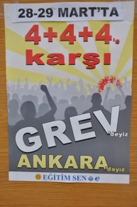 Eğitim Sen 4+4+4 karşı alanlara inecek